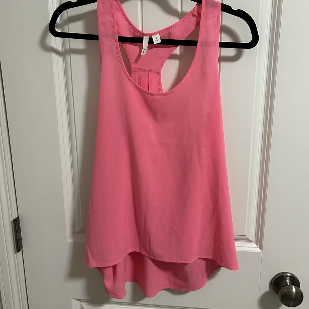 Frenchi Pink Tank Top